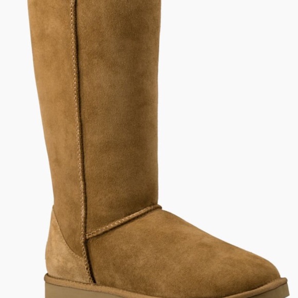Tall Chestnut UGG boots - Picture 1 of 6